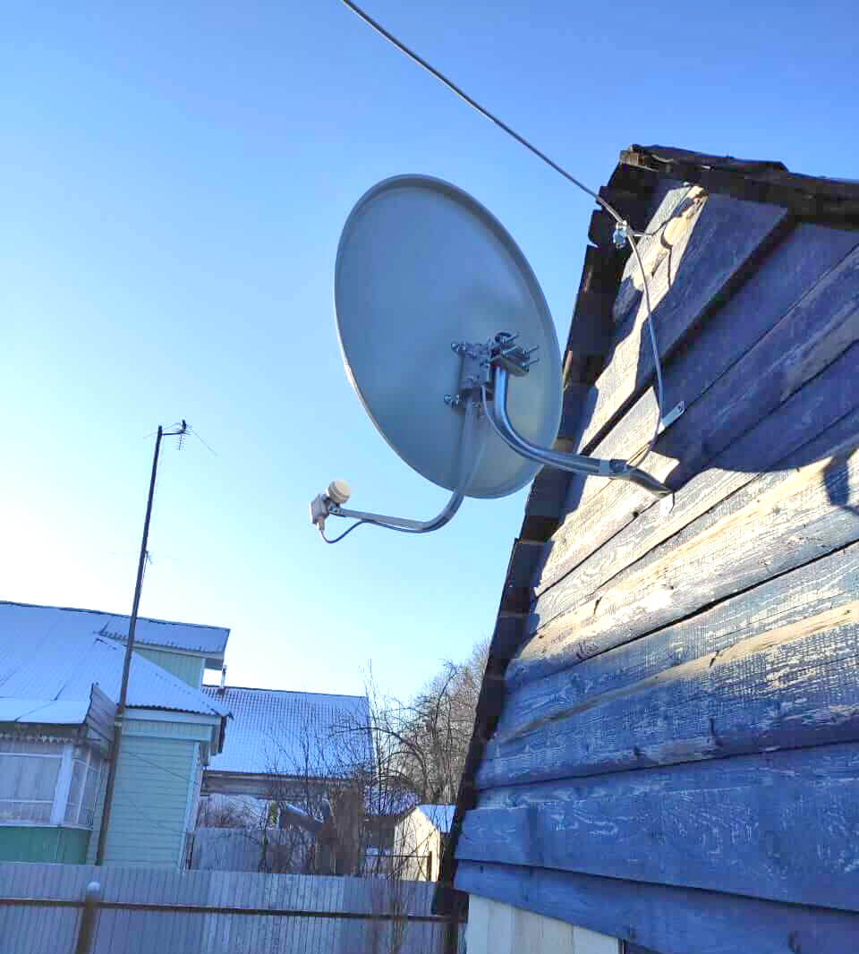 Установка антенн спутникового ТВ в Москве: фото №2